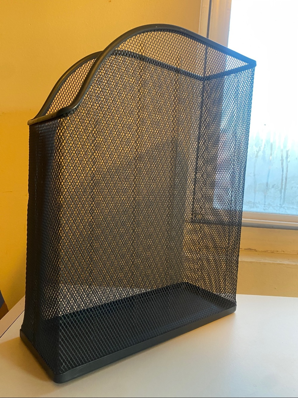 🌻Metal Mesh Magazine File Holder - Picture 2 of 2